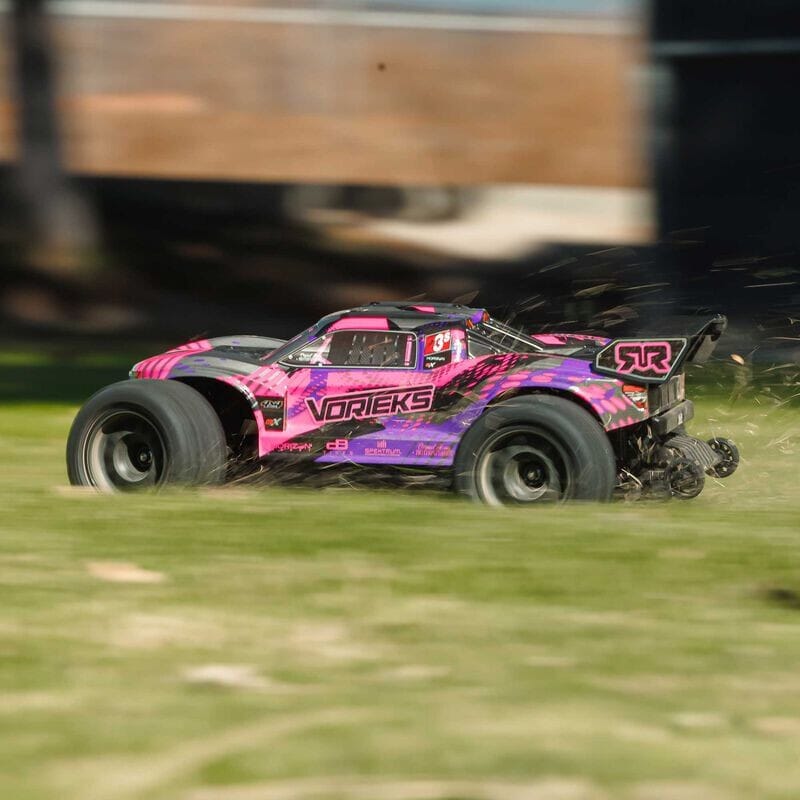 1-10 VORTEKS 223S BLX Brushless 4X4 Stadium Truck RTR with DSC  Purple