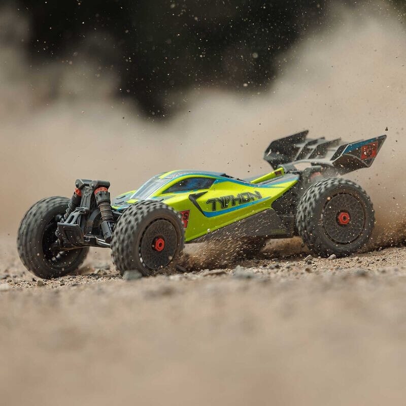 1-8 TYPHON 223S BLX Brushless 4X4 Buggy RTR with DSC  Yellow