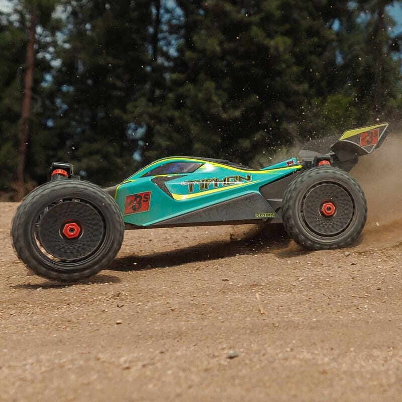 1-8 TYPHON 223S BLX Brushless 4X4 Buggy RTR with DSC  Green