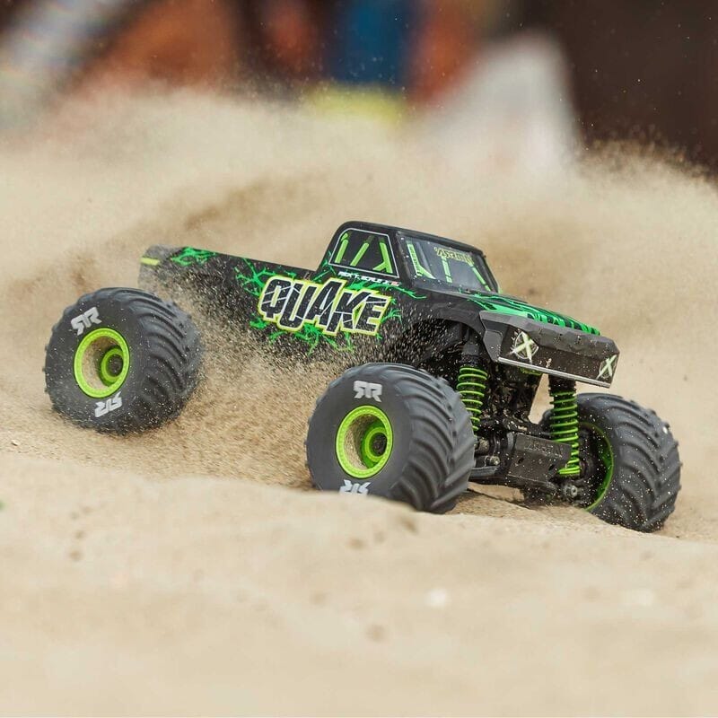 1-16 QUAKE GROM 4X4 RTR Brushed Monster Truck (Battery & Charger Included)  Green