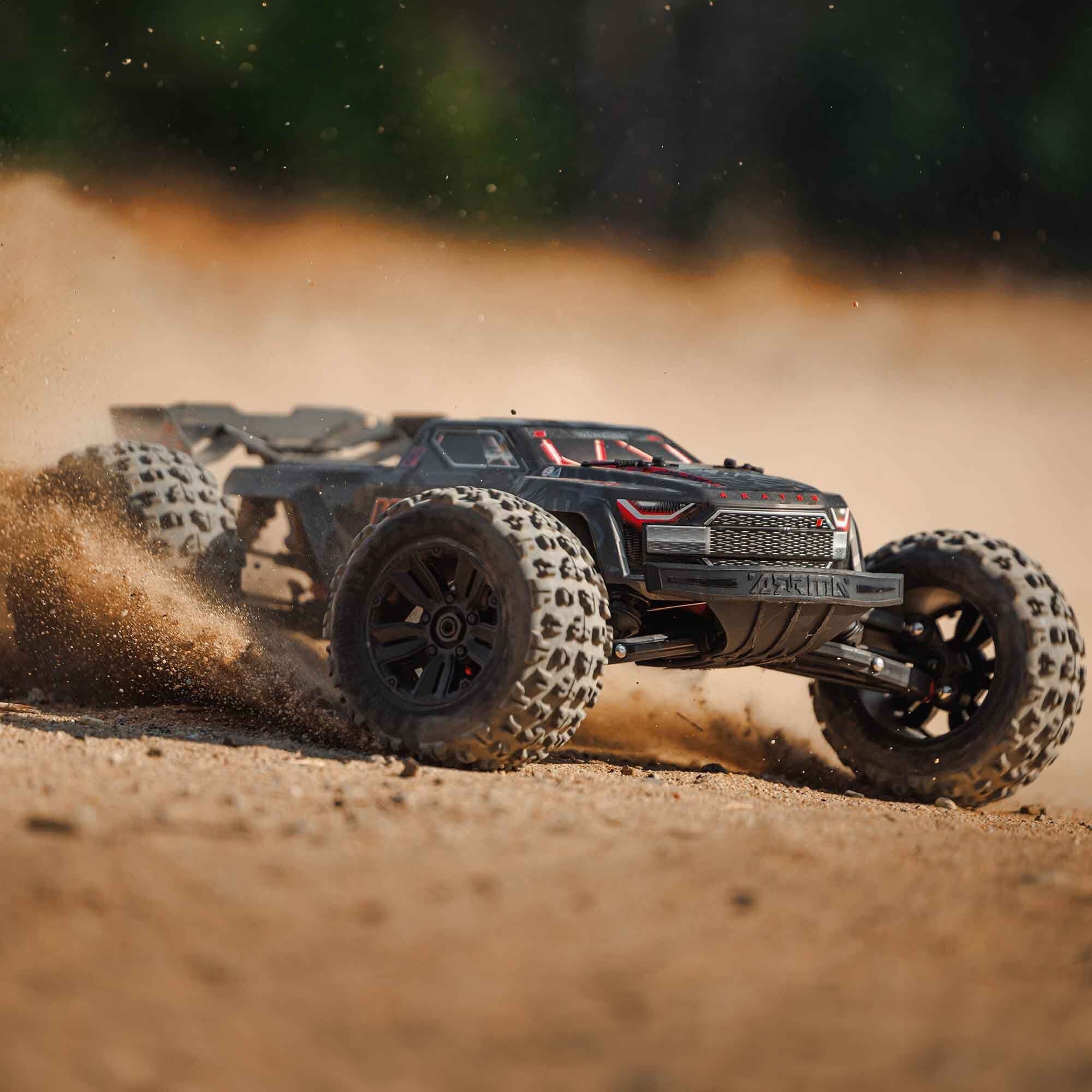 1-8 KRATON 6S EXB AVC 4X4 RTR Brushless Speed Truck  Black
