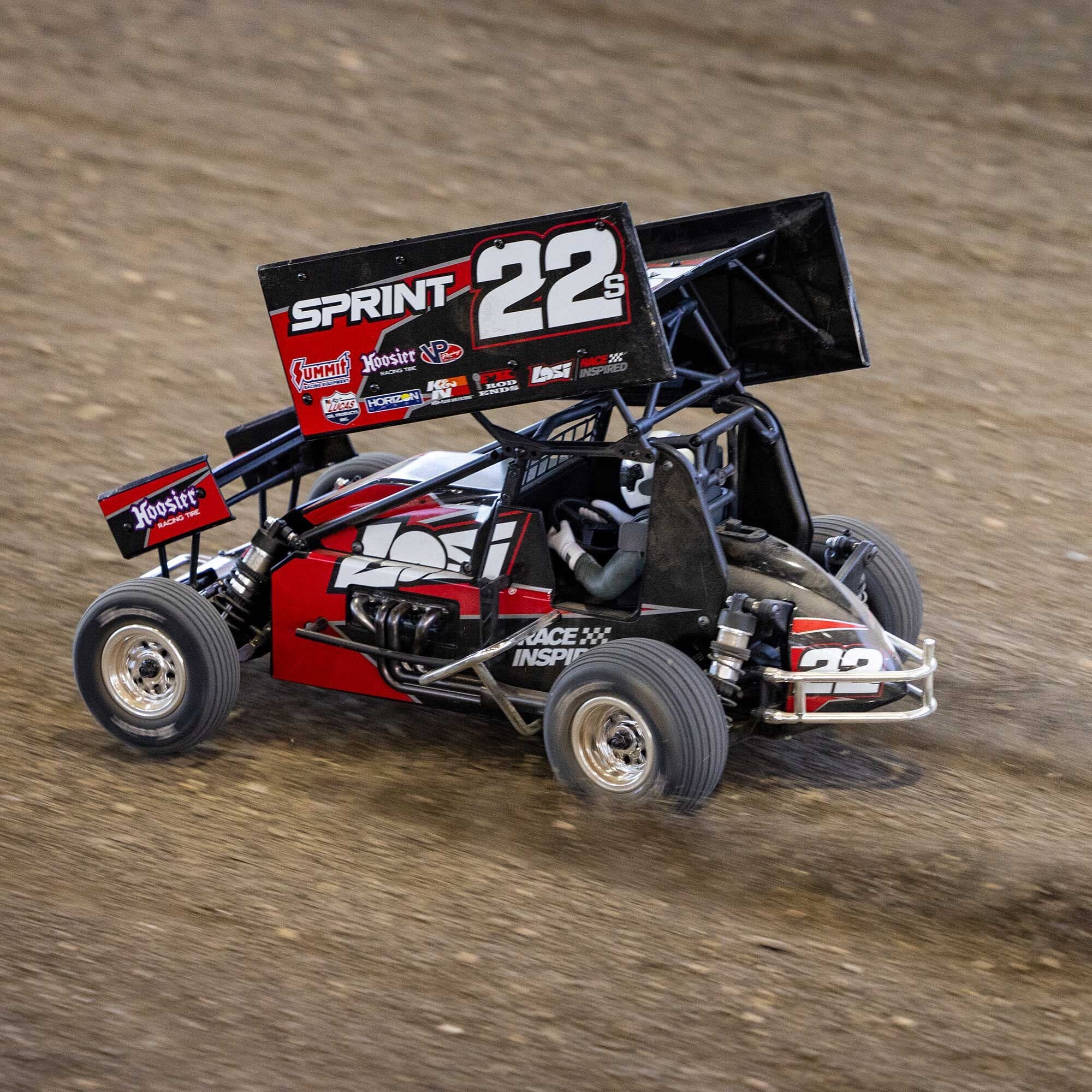 1-10 22S Sprint 2WD Brushless RTR (Battery & Charger Included)  Red