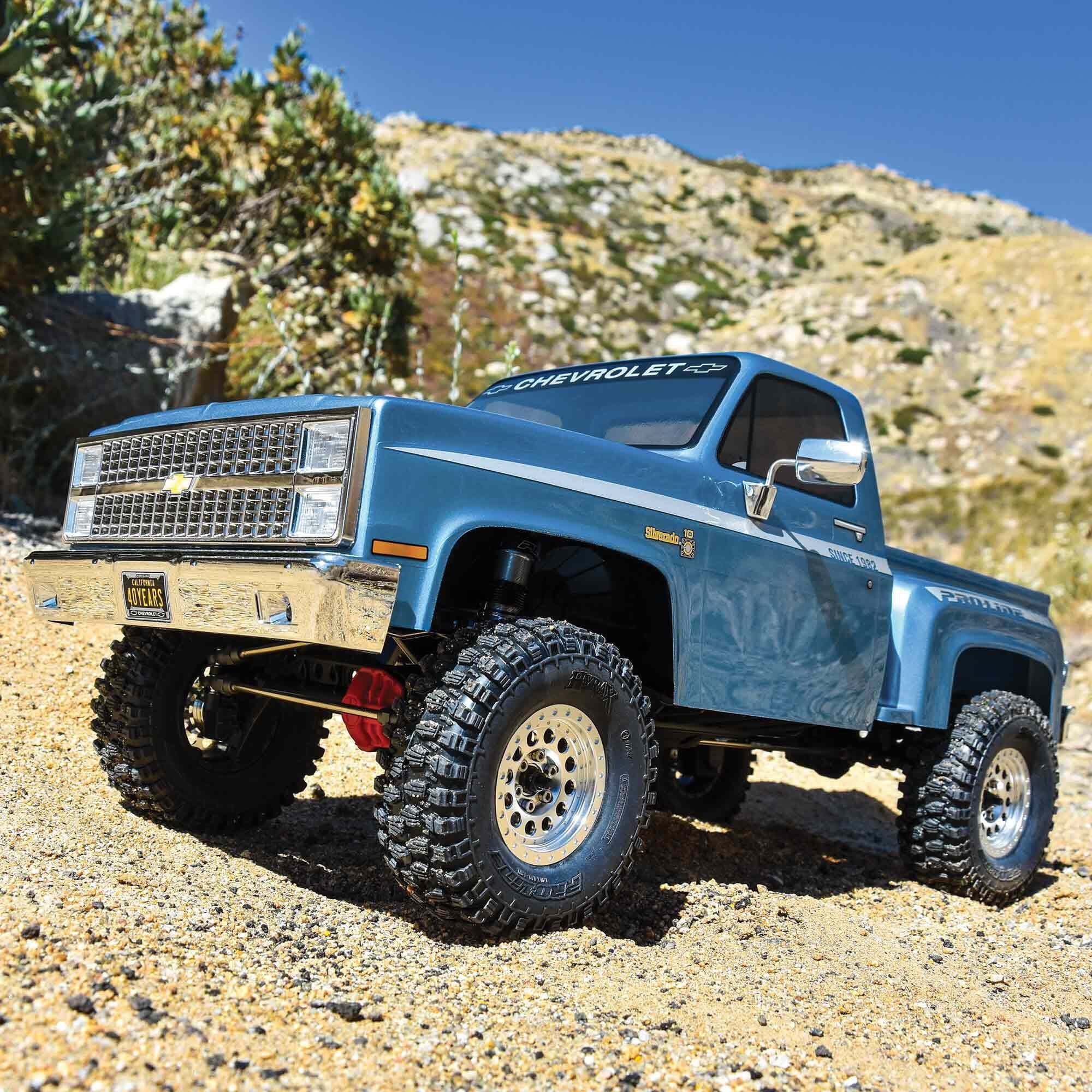 1-10 SCX10 III Pro-Line 1982 Chevy K10 4X4 Rock Crawler Brushed RTR