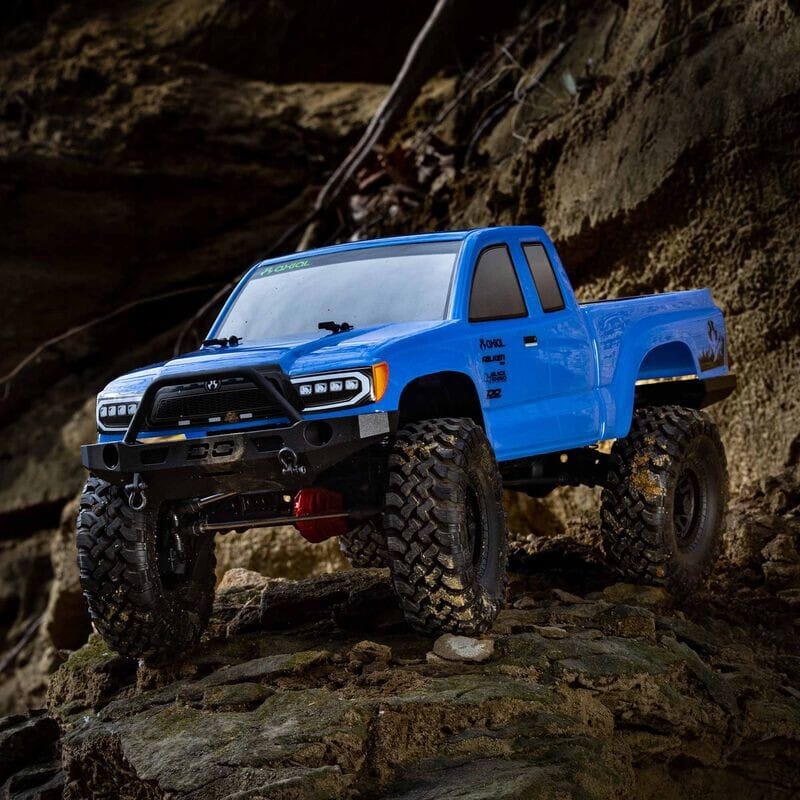 1-10 SCX10 III Base Camp 4X4 RTR Brushed Rock Crawler  Blue