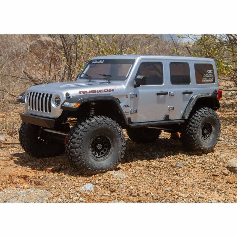 1-6 SCX6 Jeep JLU Wrangler 4X4 RTR Brushed Rock Crawler  Silver