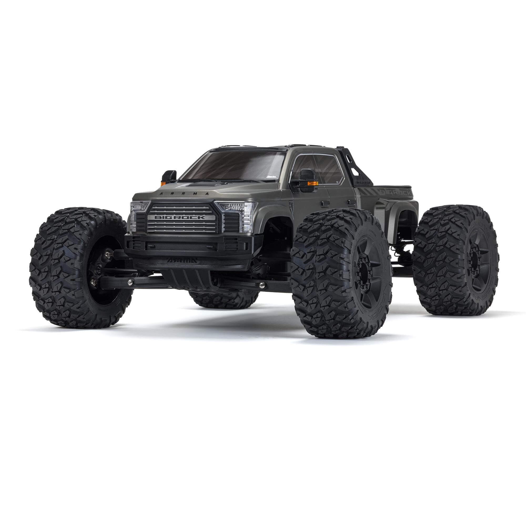 1-7 BIG ROCK 6S 4X4 RTR Brushless Monster Truck  Gun Metal - SCRATCH & DENT