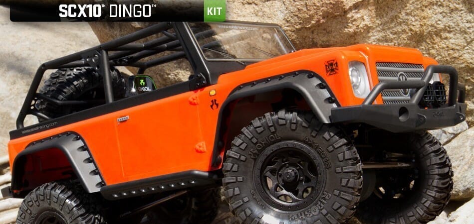 Peças - AXIAL RACING - Axial SCX10 Dingo 1/10th Scale Electric 4WD - Kit
