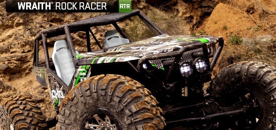 Peças - AXIAL RACING - Axial Wraith 1/10th Scale Electric 4WD - RTR