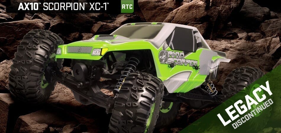 Peças - AXIAL RACING - AX10 Scorpion RTR Rock Crawler 1/10th Scale Electric