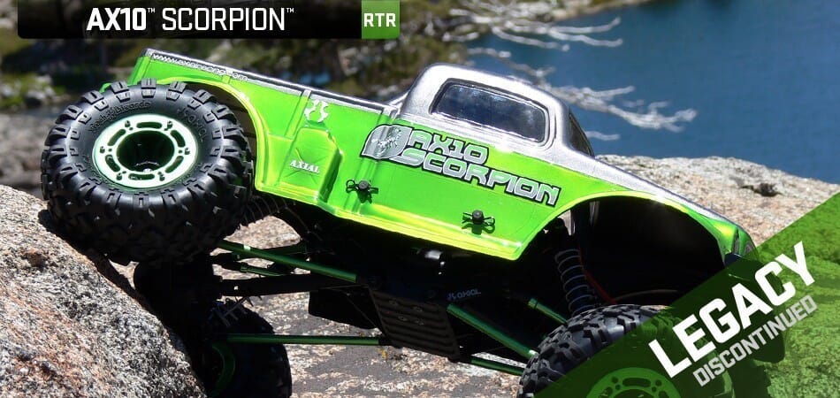 Peças - AXIAL RACING - Axial Scorpion RC Comp 10 - 1/10th Scale Rock Crawler