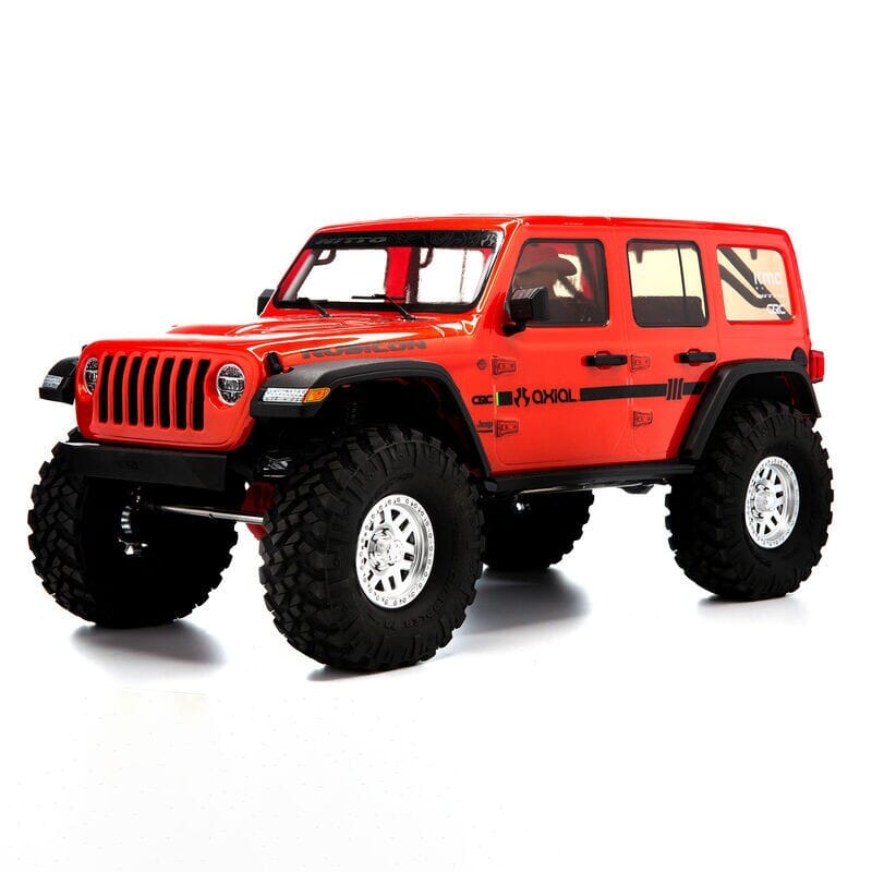 1-10 SCX10 III Jeep JLU Wrangler 4X4 RTR Brushed Rock Crawler Orange
