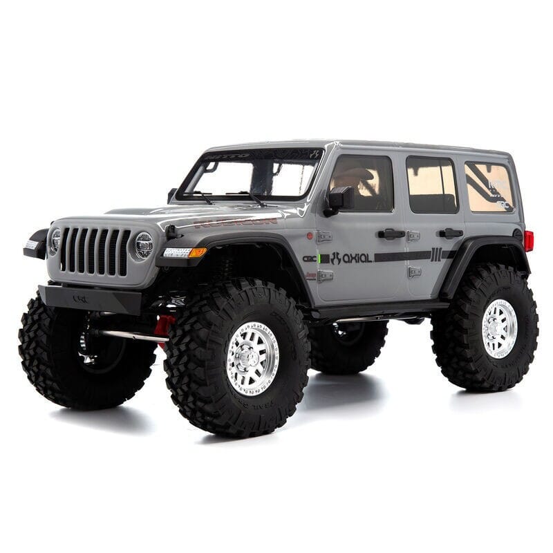 1-10 SCX10 III Jeep JLU Wrangler 4X4 RTR Brushed Rock Crawler Gray