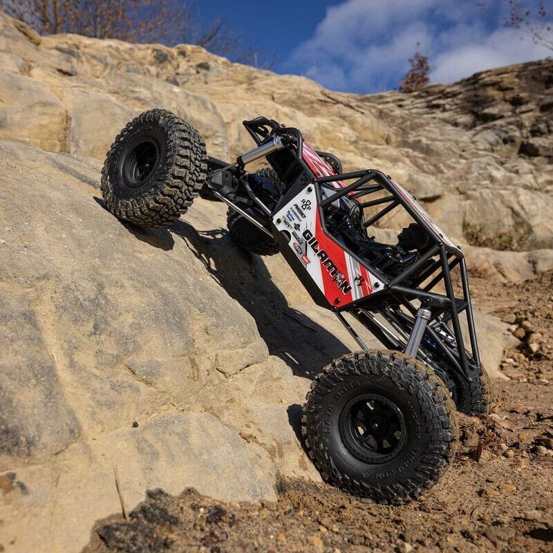 1-8 AXP8 Gilamon 2.2 4X4 RTR Brushed Trail Buggy  Red