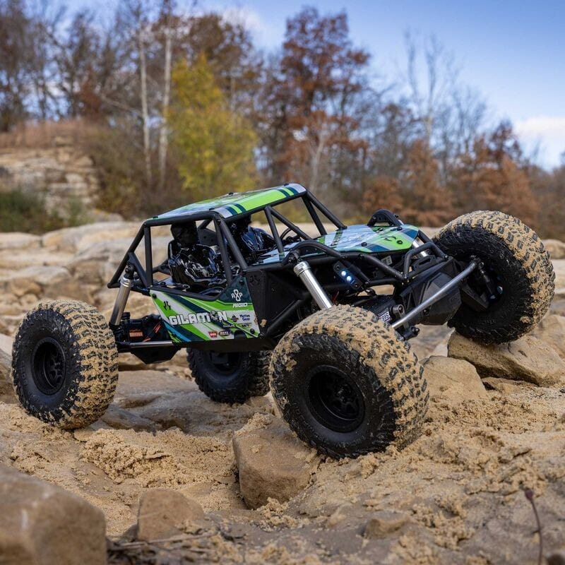 1-8 AXP8 Gilamon 2.2 4X4 RTR Brushed Trail Buggy  Green