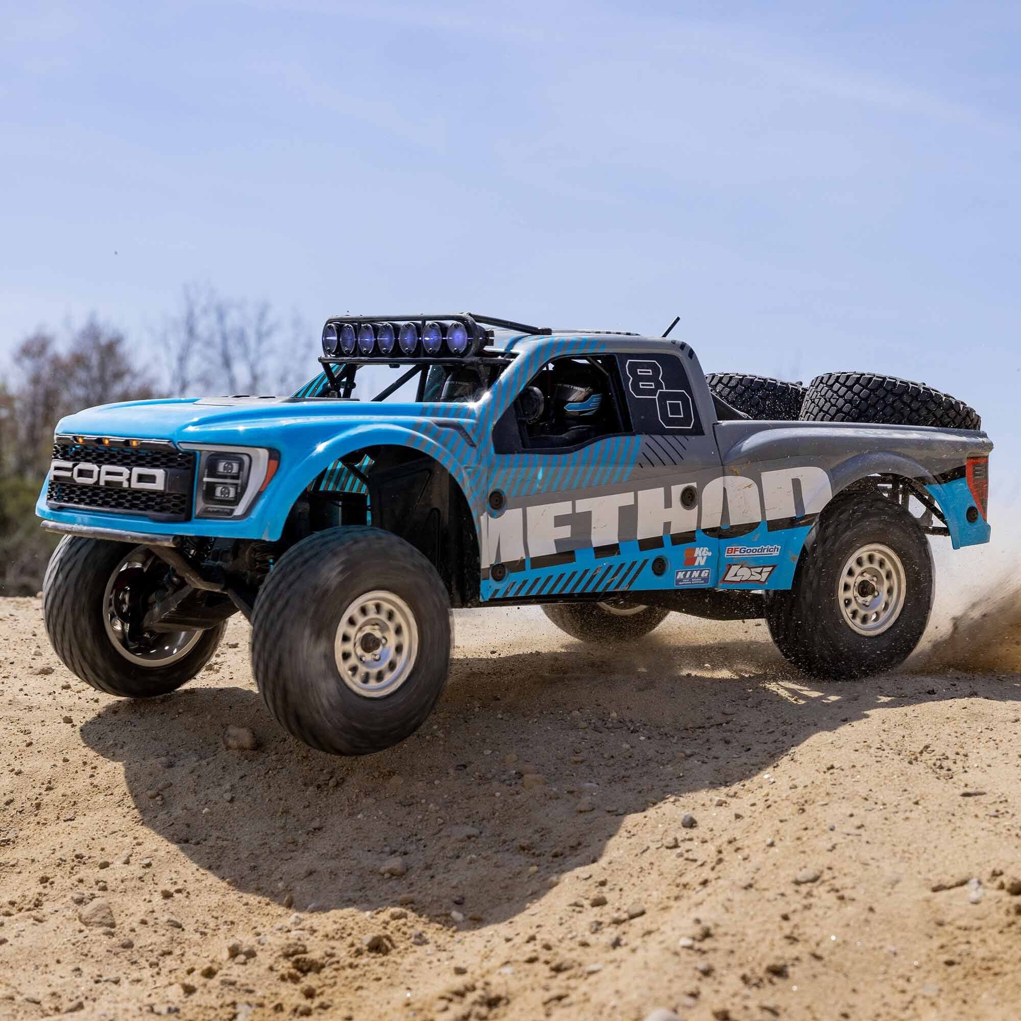 1-10 Baja Rey 2.0 Ford Raptor Method 3S 4X4 RTR Brushless  Blue