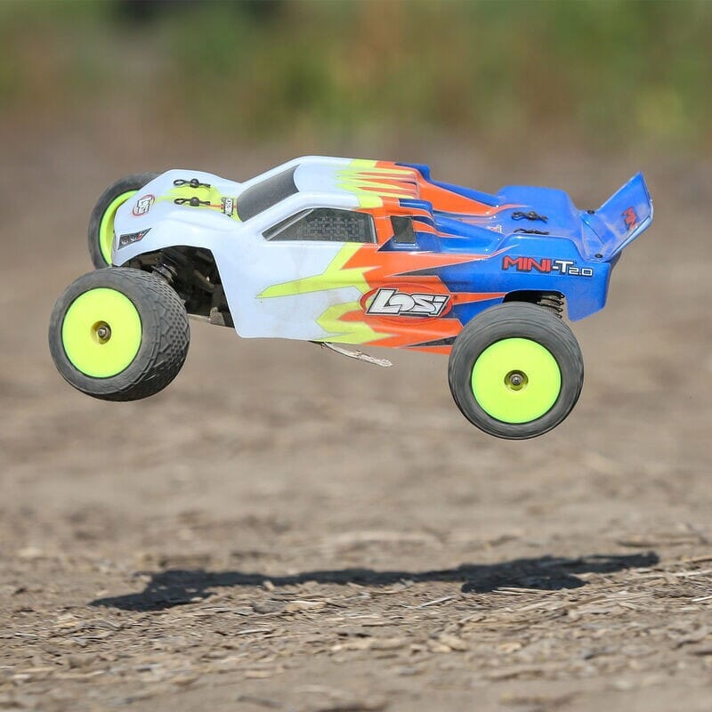 1-18 Mini-T 2.0 2S 2WD RTR Brushed Stadium Truck (Battery & Charger included)  Blue