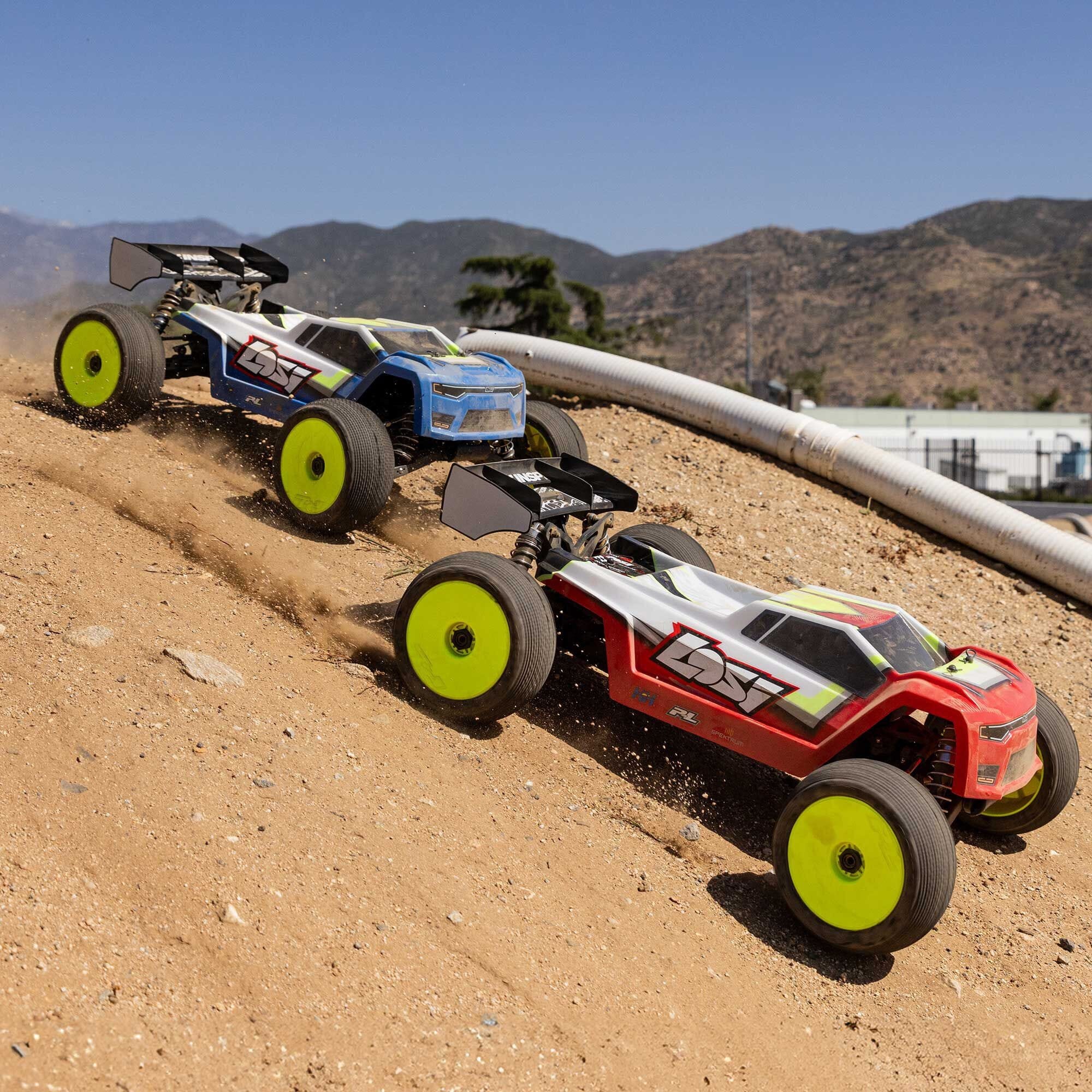 1-8 8IGHT-XTE 4S 4X4 RTR Brushless Race Truggy  Clear