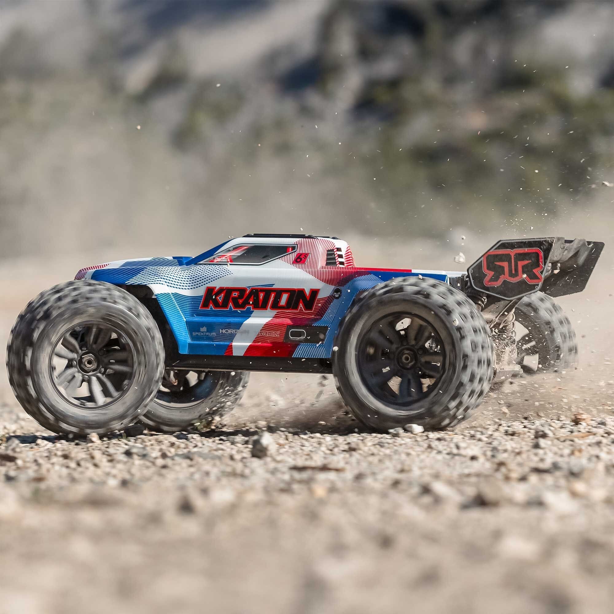 KRATON 6S 1/8 4X4 RTR Brushless Speed Truck Blue/Red