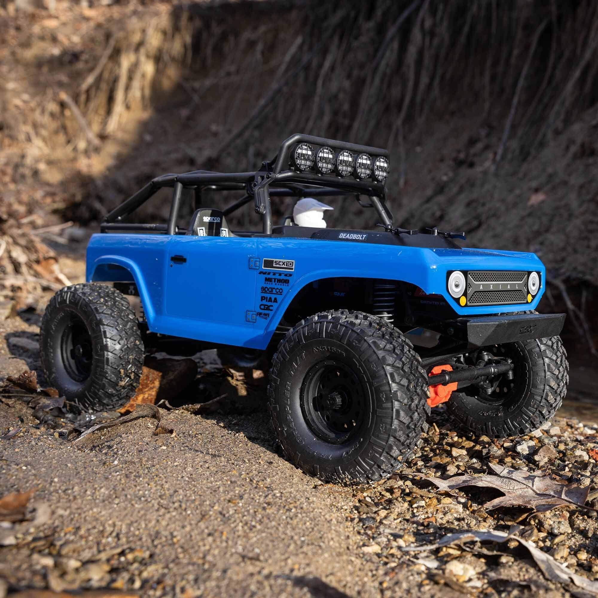 Axial 1-10 SCX10 II Deadbolt 4X4 Brushed RTR