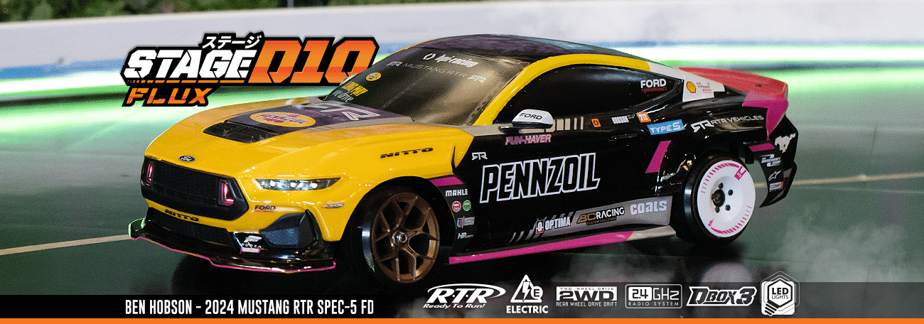 StageD10 Flux Ford Mustang RTR Spec5 FD  B.Hobson