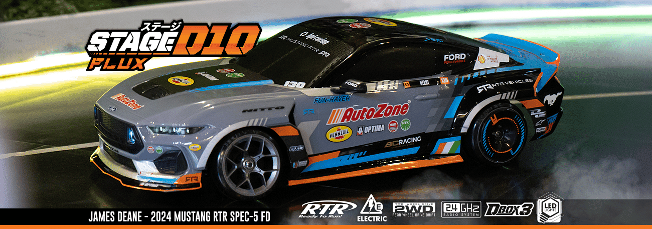 StageD10 Flux Ford Mustang RTR Spec5 FD  J.Deane