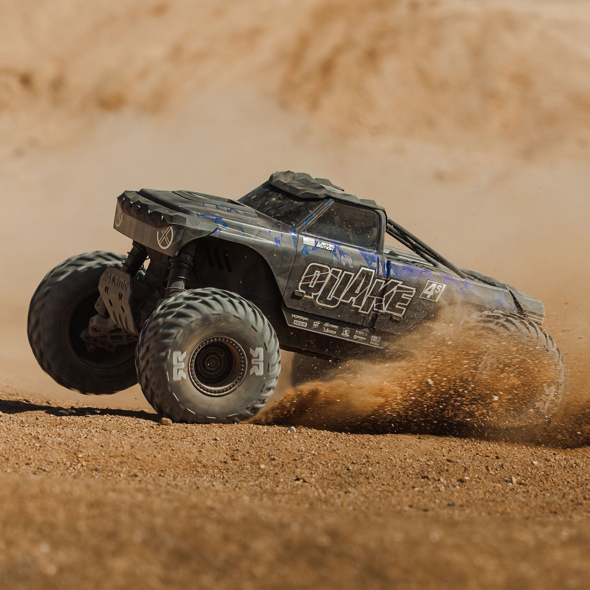 ARRMA 1/8 QUAKE 4S DSC 4X4 RTR Brushless Monster Truck ARRMA Limited Edition 1/8 QUAKE 4S DSC 4X4 RTR Brushless Monster