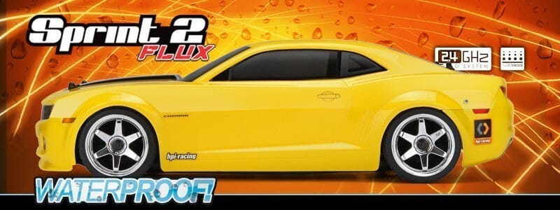 Peças - HPI Racing - Sprint 2 Flux w/ 2010 Chevrolet Camaro 1/10