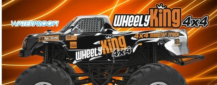 Peças - HPI Racing - Wheely King 4x4 Monster Truck 1/10