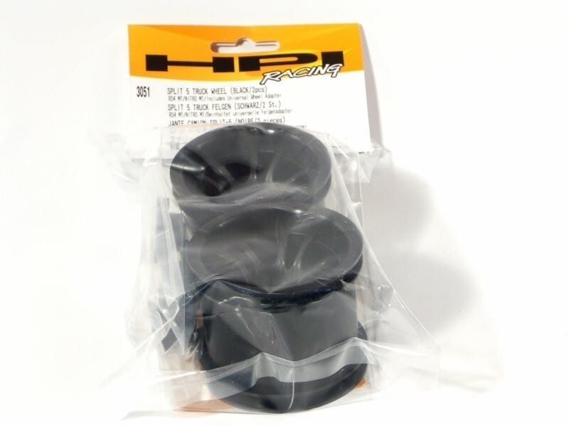 Split 5 Truck Wheel Black