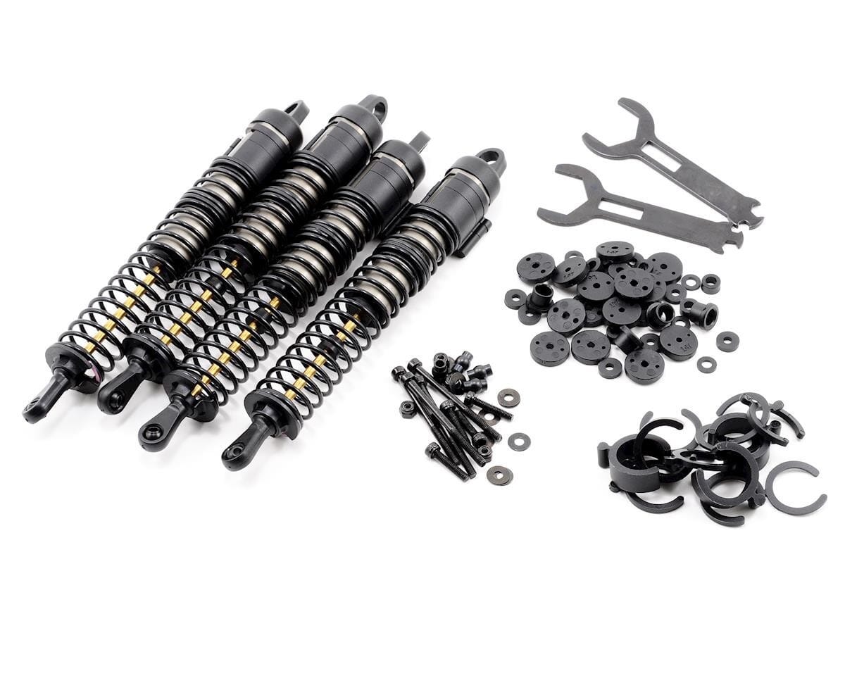 BIG BORE ALUMINUM SHOCK SET (ASSEMBLED/SAVAGE)