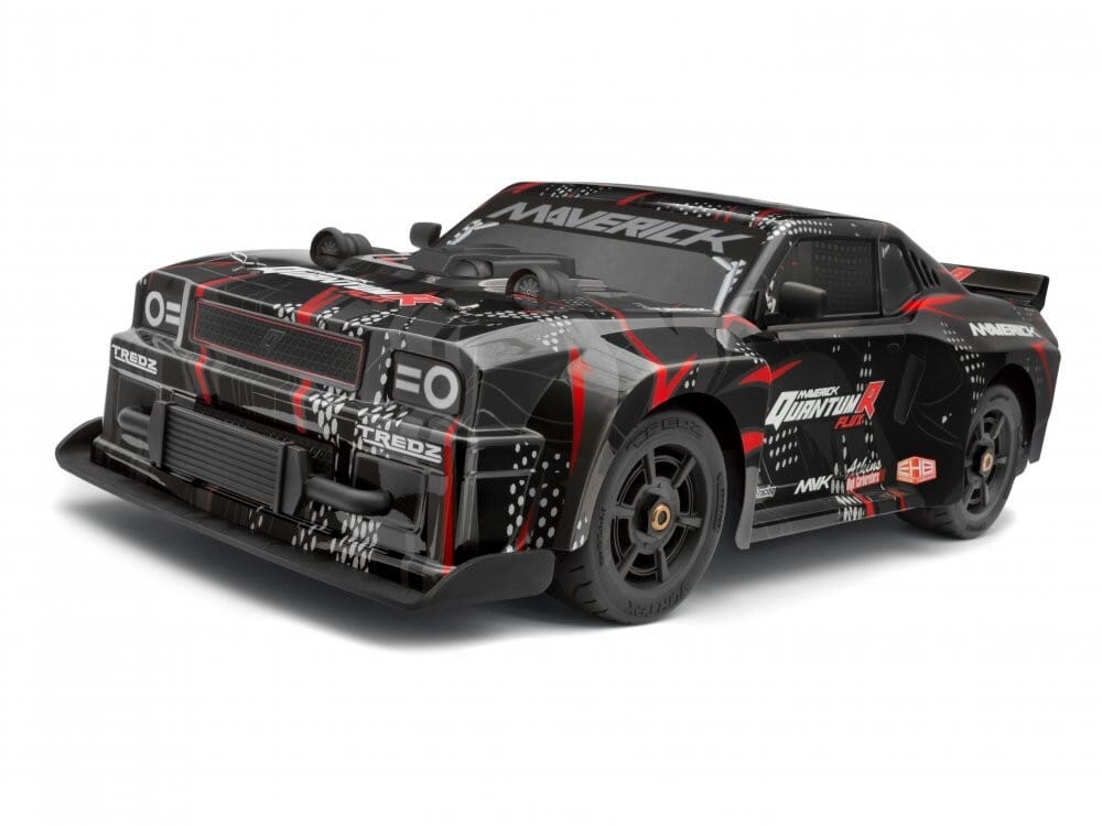 QuantumR Flux 4S 1/8 4WD Muscle Car - Black/Red