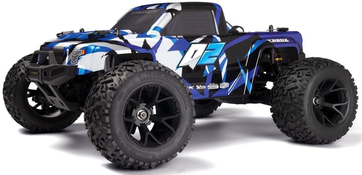 Maverick Quantum2 MT 1/10th Monster Truck - Blue