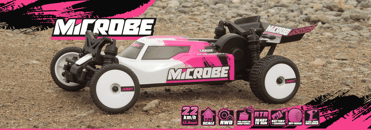 Maverick Microbe 1-24th Buggy  Pink