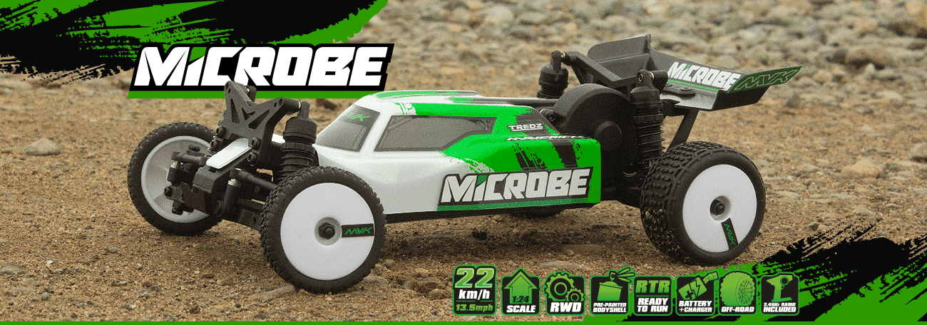Maverick Microbe 1-24th Buggy  Green