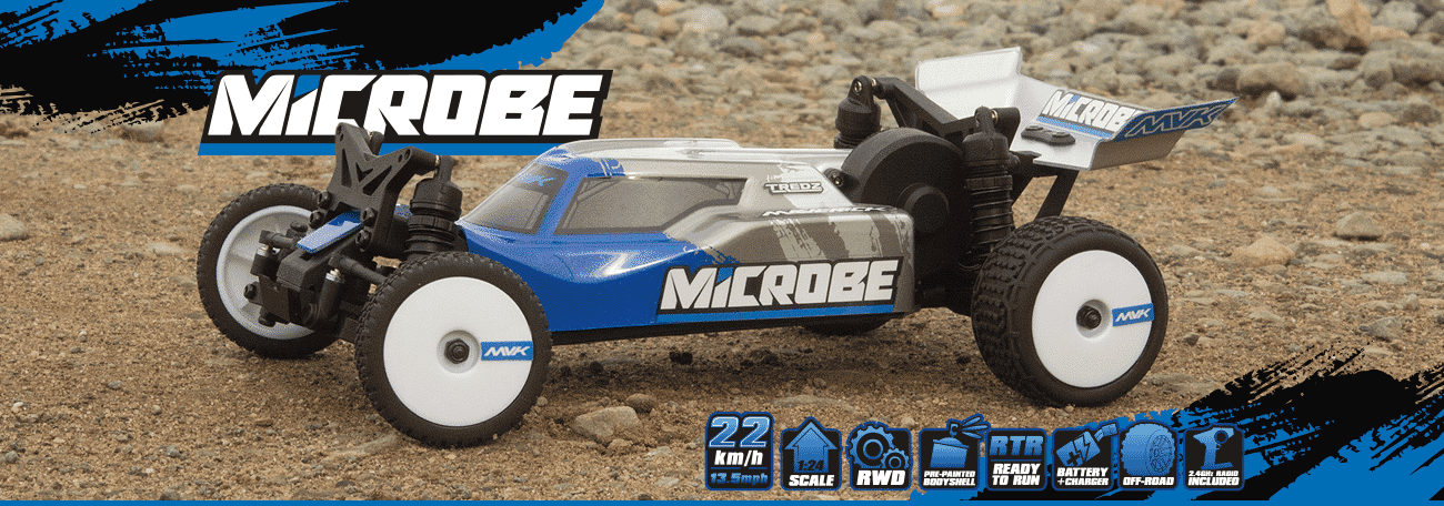 Maverick Microbe 1-24th Buggy  Blue