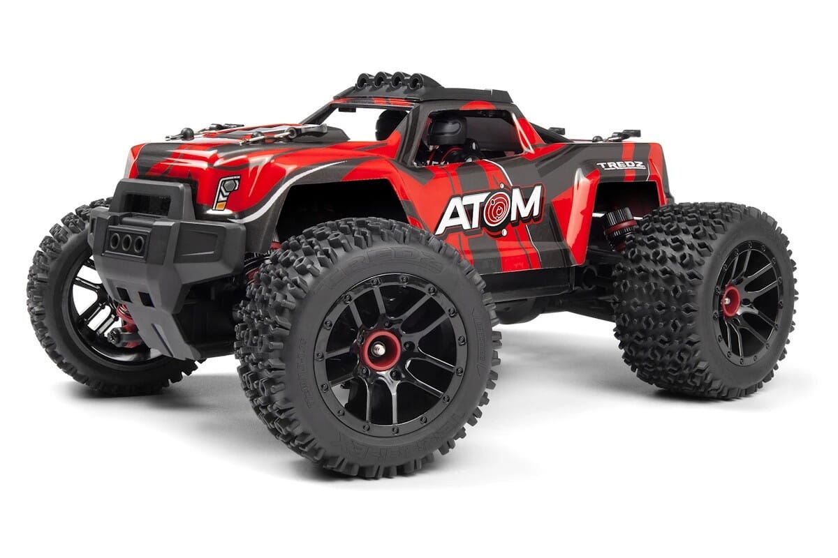 Maverick RC Atom AT1 1-18 4WD Electric Truck - Red