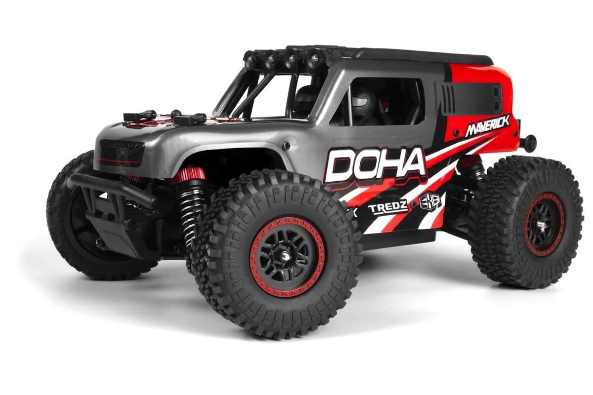 Maverick RC Maverick Doha 1/20 4WD Electric Truck - Red
