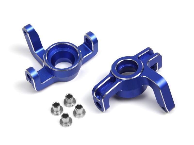 Aluminum Steering Spindle Set (Blue/Left/Right)
