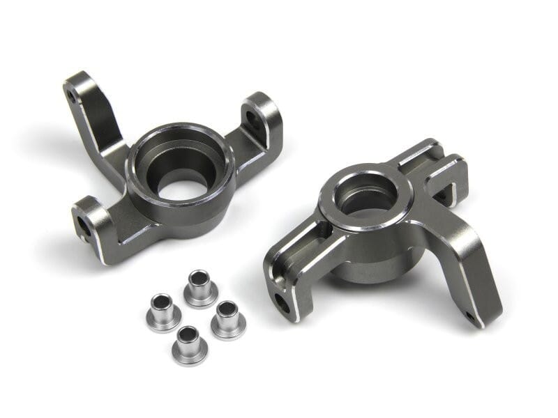 Aluminum Steering Spindle Set (Grey/Left/Right)