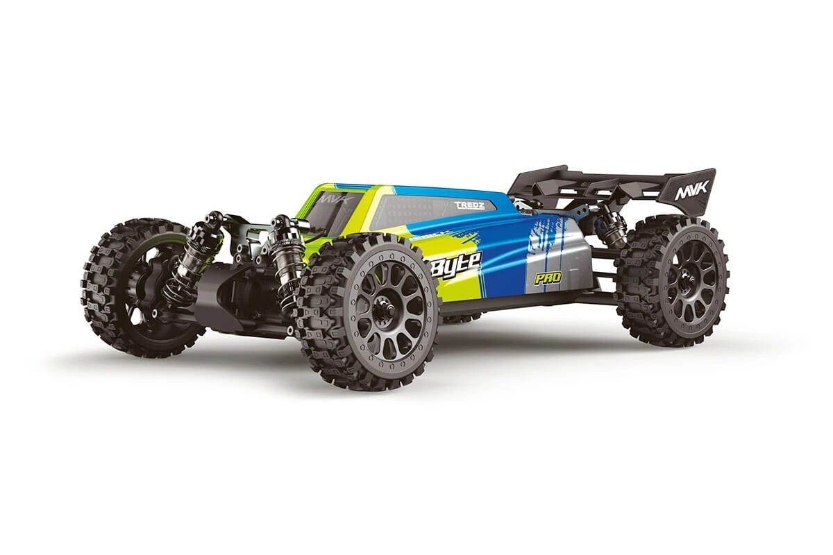 Maverick RC QByte XB Pro 1-12th Buggy - Fluoro Green