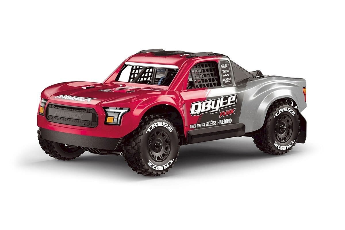 Maverick RC QByte SC Flux 1-12th SC Truck - Red