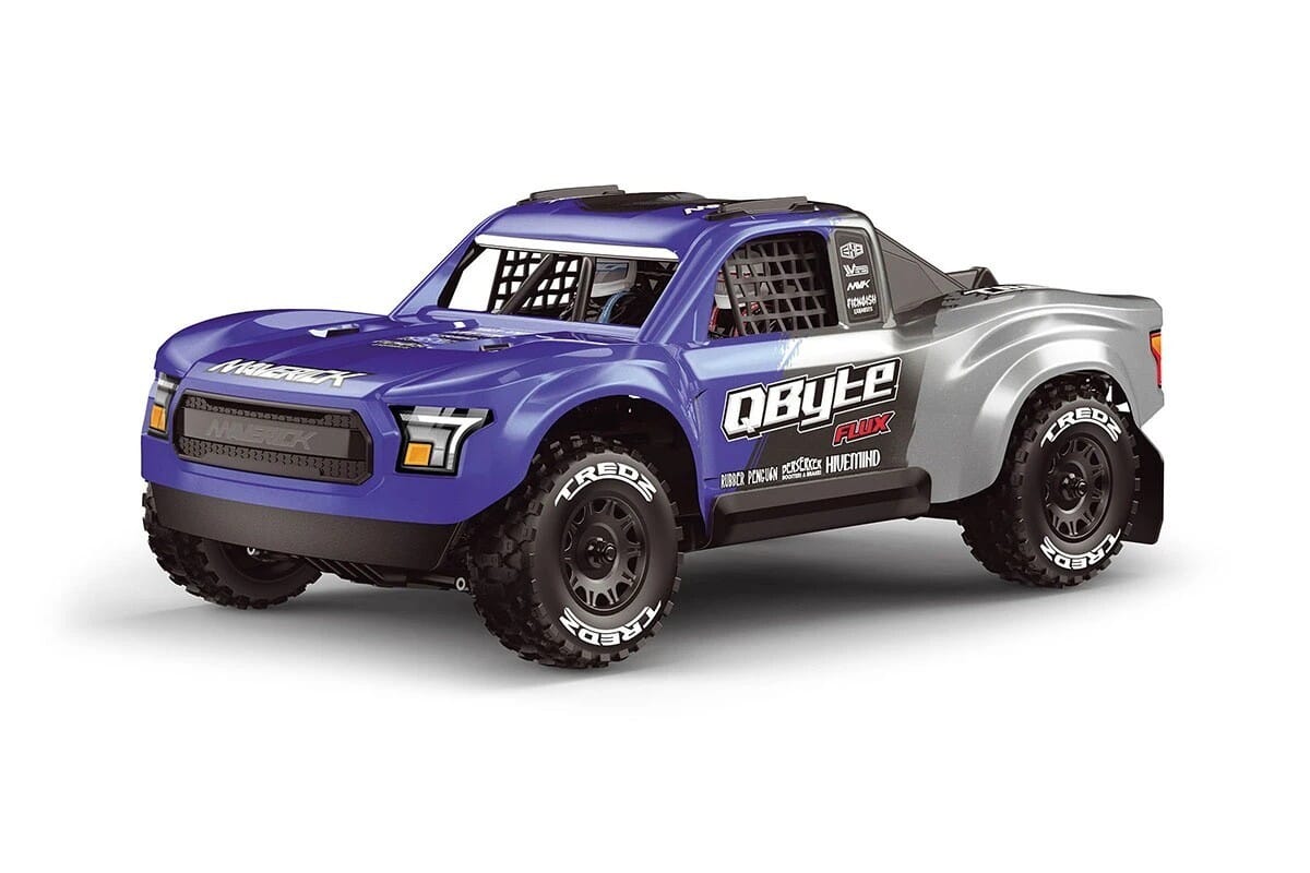 Maverick RC QByte SC Flux 1-12th SC Truck - Blue