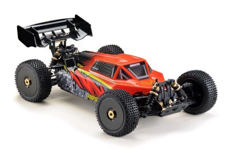 1:8 Buggy "STOKE V2" red 4S 100% RTR SET