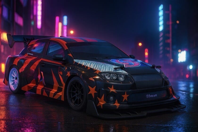 1:10 EP On-road "Aero-X" brushed 4WD RTR