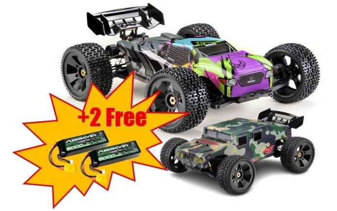 1:8 Truck "TORCH-GUARDIAN 2in1" green-neo 4S RTR + 2 LiPo