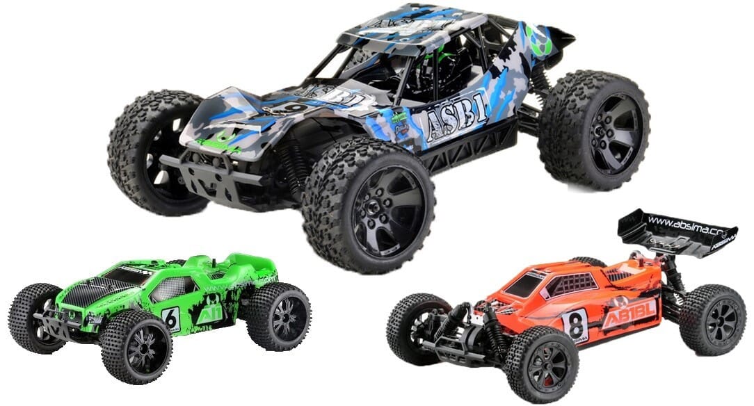 Absima 1:10 ASB1 Sand Buggy Brushed/BL
