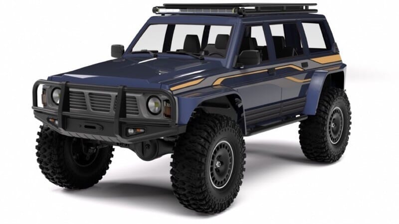 1:10 EP Crawler CR4.4 "PATROL" dark blue" RTR