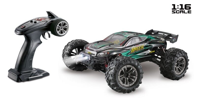 Scale 1:16 4WD High Speed Truggy, 2,4GHz Black/Green