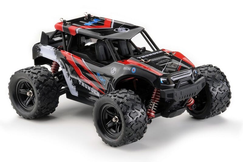 Scale 1:18 4WD High Speed Sand Buggy, 2,4GHz Red