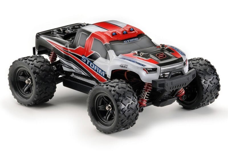 Scale 1:18 4WD High Speed Monster Truck, 2,4GHz Red